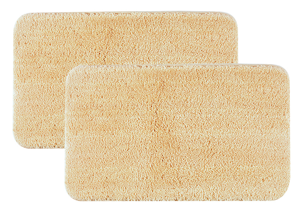 MICROFIBER ANTI SLIP BATH MAT CM BEIGE