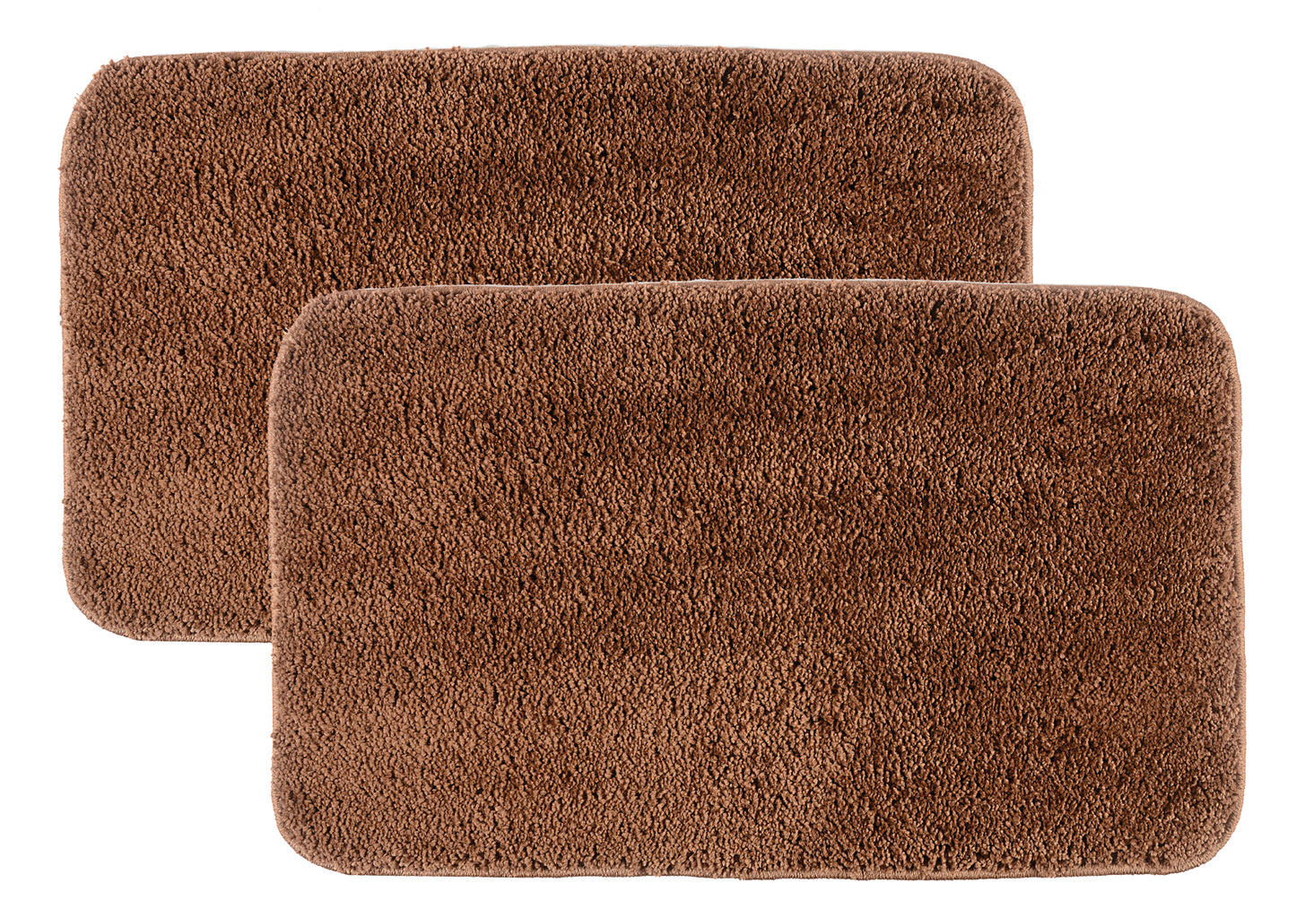 MICROFIBER ANTI SLIP BATH MAT CM BROWN
