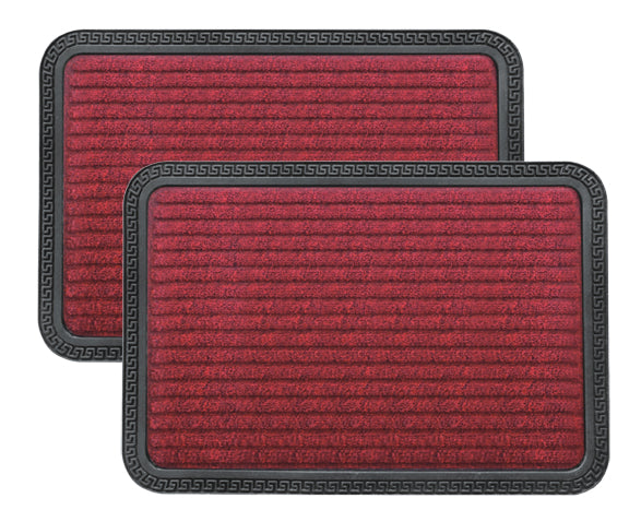 Stripe Design Greek Border RED