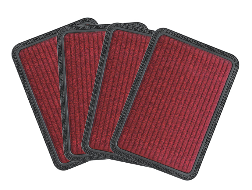 Stripe Design Greek Border RED