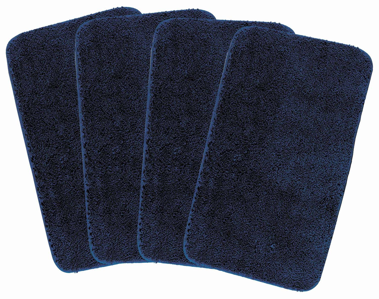 MICROFIBER ANTI SLIP BATH MAT CM BLUE