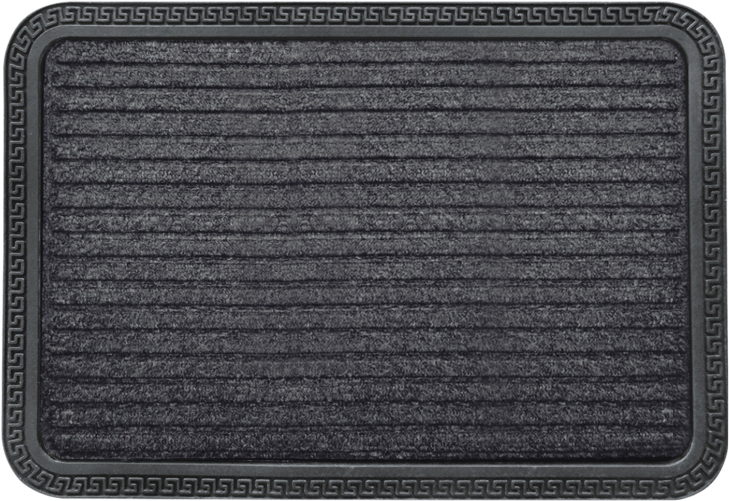 Stripe Design Greek Border DARK GREY