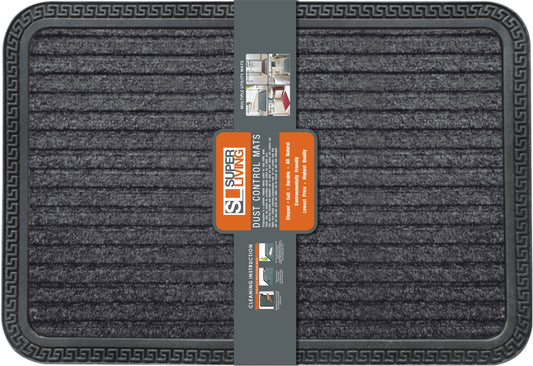 Stripe Design Greek Border DARK GREY