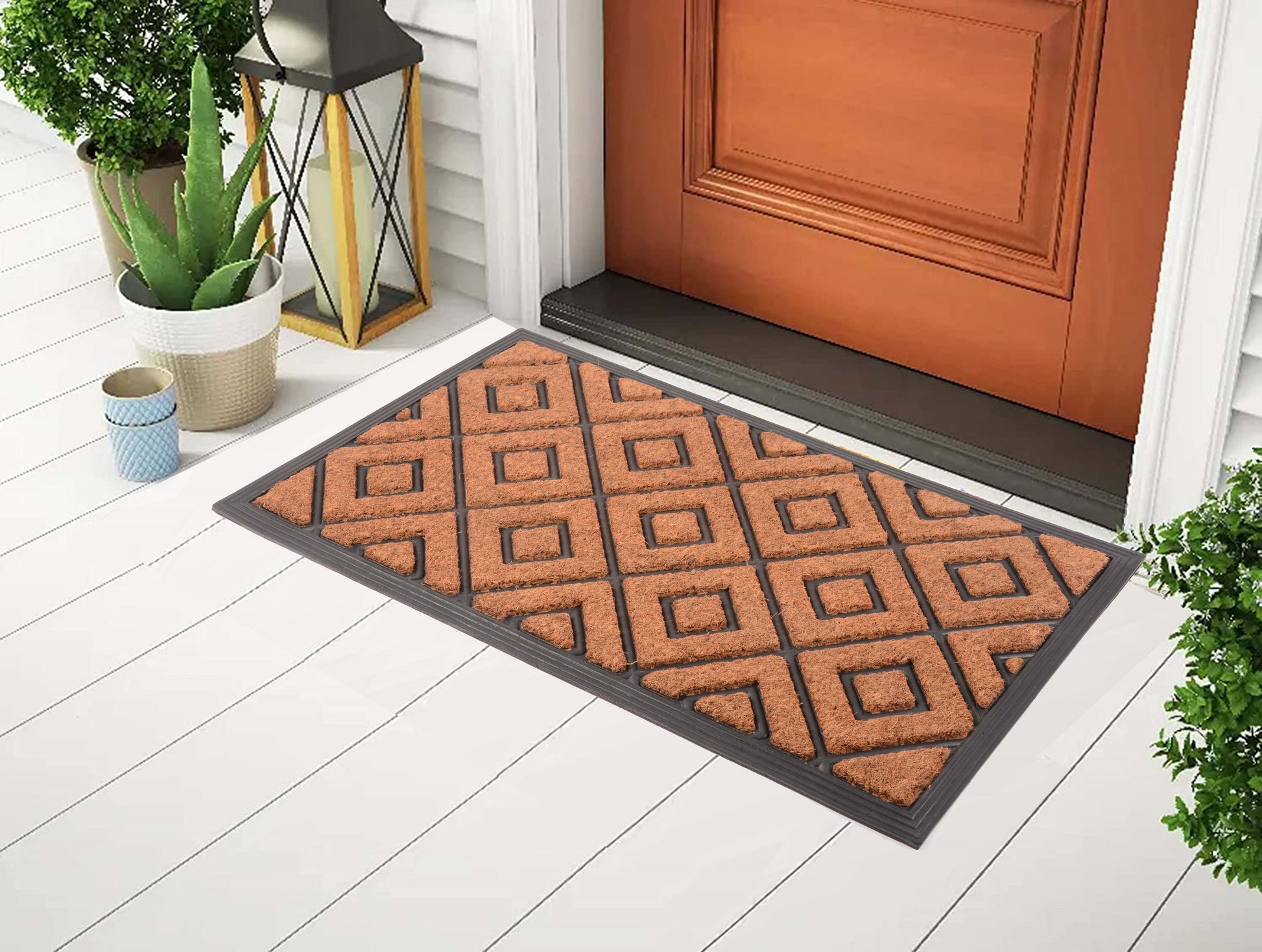 Wonder Mat Super Absorbent Doormat Charcoal 40 X 60 Cm - Hendra Hardware