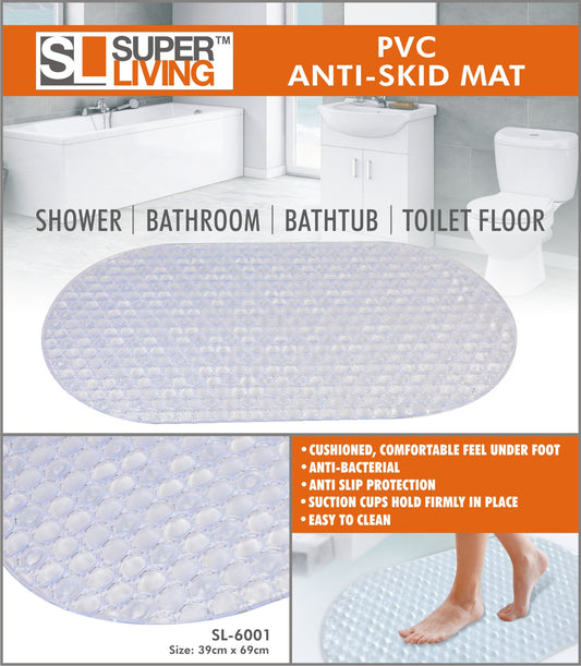 SHOWER MAT ANTI SKID OVAL